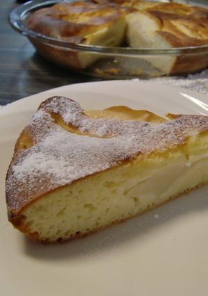 りんごとクリームチーズのヨーグルトケーキ-レシピのメイン写真