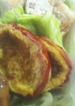 お弁当スキマに！ピーマン玉子焼き-レシピのメイン写真