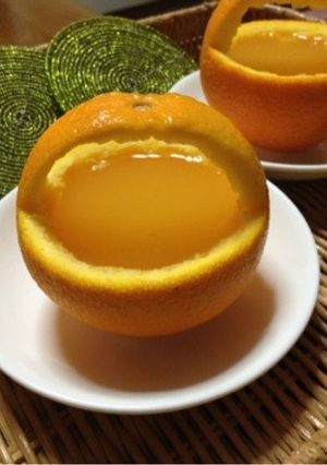 【キッチンママ】のオレンジゼリー-レシピのメイン写真