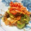 アボガドのキムチ和え