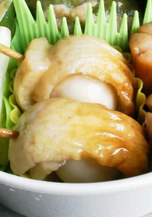 お弁当用うずらのちくわ巻き-レシピのメイン写真