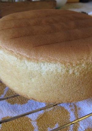 基本のスポンジケーキ　初心者向け　１８丸-レシピのメイン写真