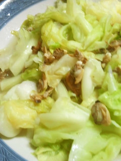 アサリときゃべつの蒸し煮-レシピのメイン写真