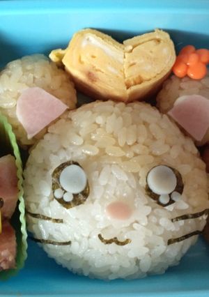 とっとこハム太郎　キャラ弁-レシピのメイン写真