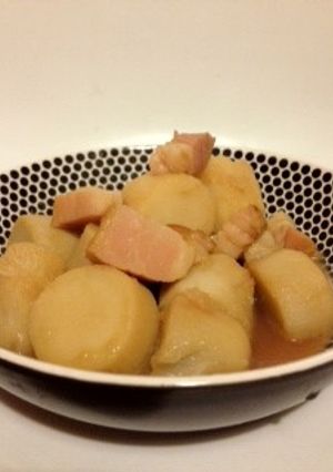 里芋とベーコンの煮っころがし-レシピのメイン写真