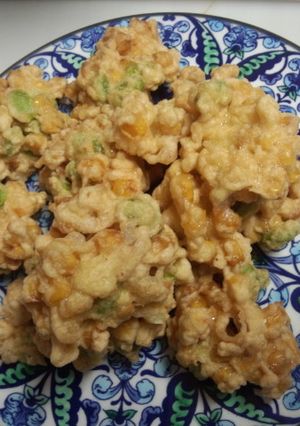 もろこし枝豆の天ぷら-レシピのメイン写真