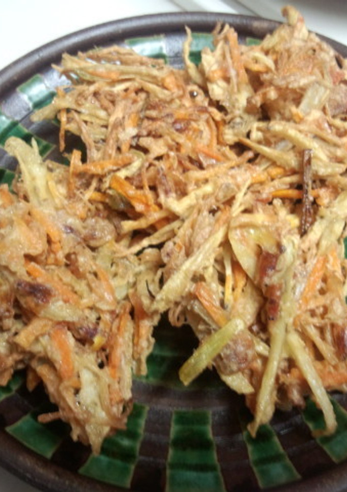 桜エビと野菜の掻き揚げ-レシピのメイン写真