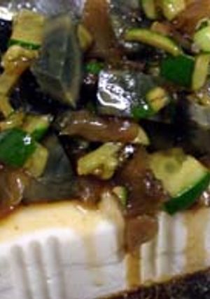 ピータン豆腐-レシピのメイン写真