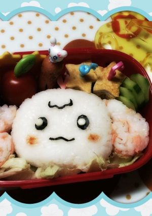 キャラ弁　はぴはぴっち　たまごっち-レシピのメイン写真