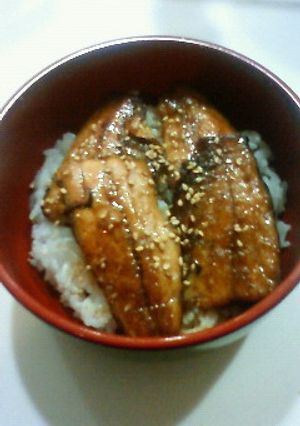 さんまの蒲焼き丼-レシピのメイン写真