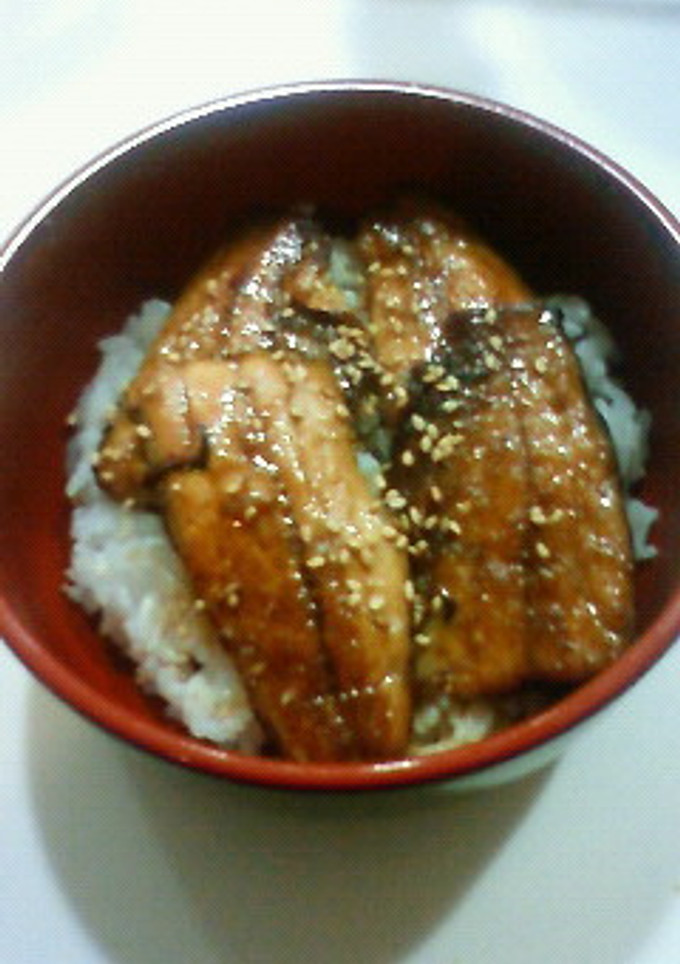 さんまの蒲焼き丼-レシピのメイン写真