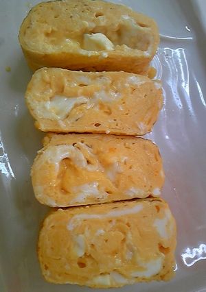 トロ〜リチーズ入り卵焼き☆-レシピのメイン写真