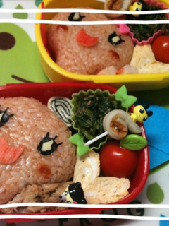 キャラ弁 みみっち たまごっち-レシピのメイン写真