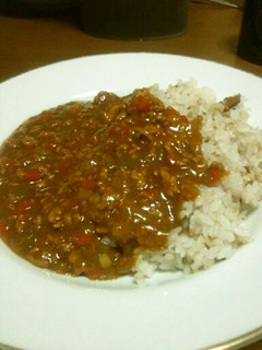 フライパンで作る簡単キーマカレー♪-レシピのメイン写真