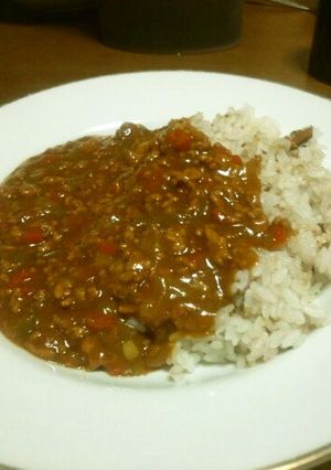 フライパンで作る簡単キーマカレー♪-レシピのメイン写真