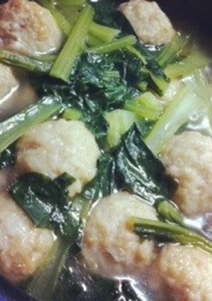 簡単!具沢山☆肉団子スープ-レシピのメイン写真