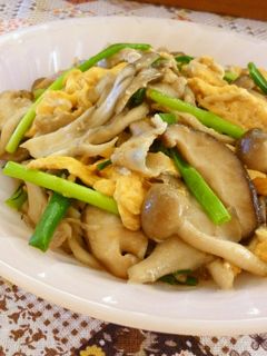 ✤豚肉toきのこto卵のオイマヨ炒め✤-レシピのメイン写真