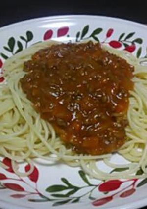 おこちゃまミートソーススパゲッティ-レシピのメイン写真