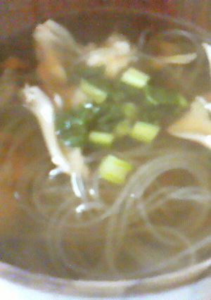 マロニーと舞茸のお吸い物♪-レシピのメイン写真