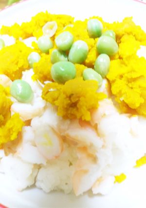 エビ寿司　かぼちゃバージョン-レシピのメイン写真
