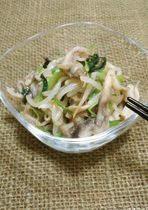 簡単*白だしde三つ葉と茸のおひたし*-レシピのメイン写真