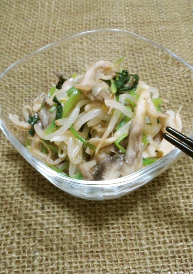 簡単*白だしde三つ葉と茸のおひたし*-レシピのメイン写真