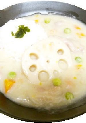 ほっくり蓮根のクリームシチュー-レシピのメイン写真