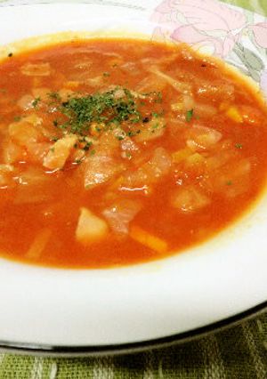 レストランの味のミネストローネ　簡単♪-レシピのメイン写真