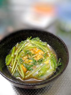 和食の副菜☆セリの卵とじ-レシピのメイン写真
