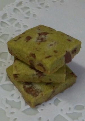 *抹茶チョコチップクッキー*-レシピのメイン写真