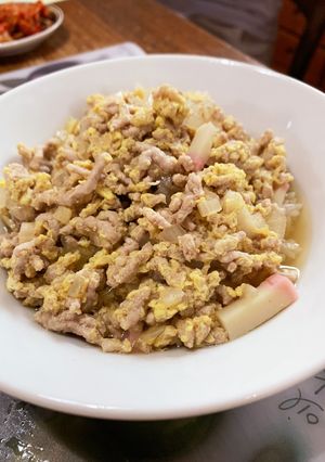 みんな大好き簡単ひき肉丼！-レシピのメイン写真