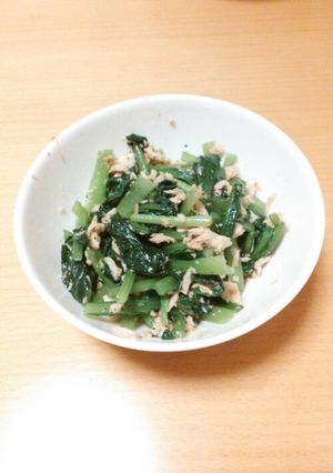こまツナ和え-レシピのメイン写真