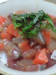 りゅうきゅう丼-レシピのメイン写真