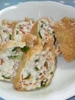 豆腐とミンチの巾着煮-レシピのメイン写真