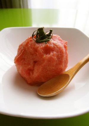 トマトシャーベット-レシピのメイン写真