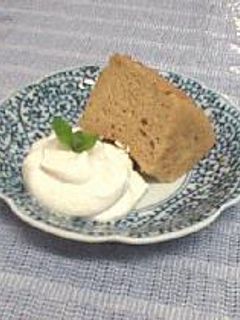 シナモンミルクティーのシフォンケーキ♪-レシピのメイン写真