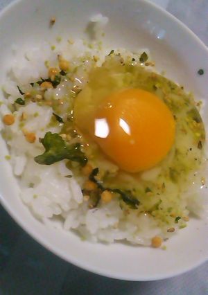 お茶漬け卵ごはん-レシピのメイン写真