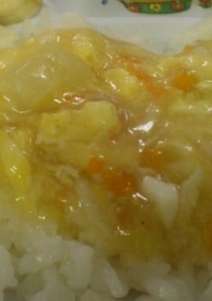 簡単！子供向け野菜卵あんかけ-レシピのメイン写真