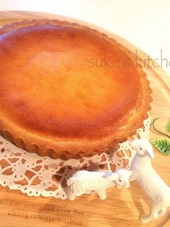 ベイクドチーズケーキ(タルト)-レシピのメイン写真