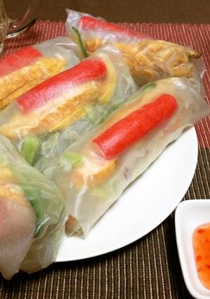 野菜生春巻き-レシピのメイン写真