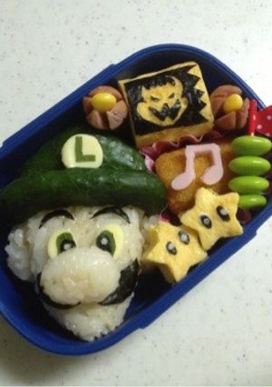 キャラ弁☆ルイージ-レシピのメイン写真