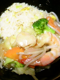 海鮮あんかけチャーハン-レシピのメイン写真
