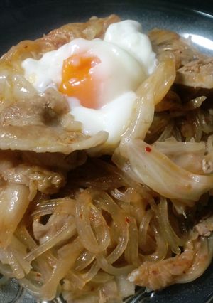 豚キムチマロニー-レシピのメイン写真