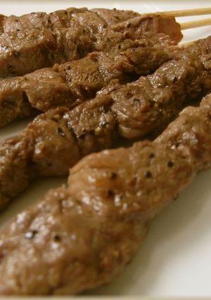 ジューシー!ラクダ肉のケバブ BBQに!-レシピのメイン写真