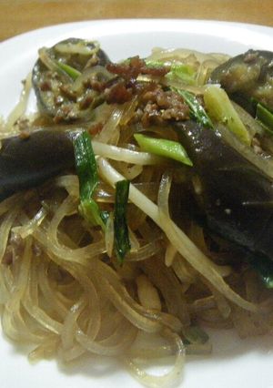 なすとマロニーのオイスターソース炒め-レシピのメイン写真