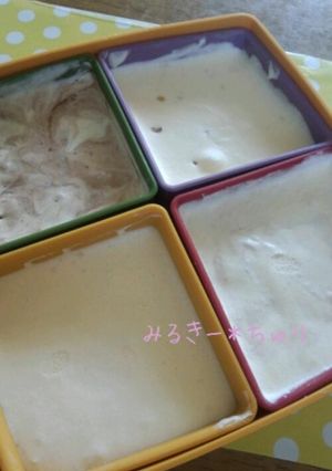 大満足＊4フレーバーのアイスクリーム-レシピのメイン写真