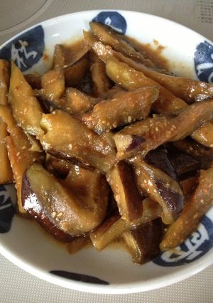 茄子のゴマ味噌-レシピのメイン写真