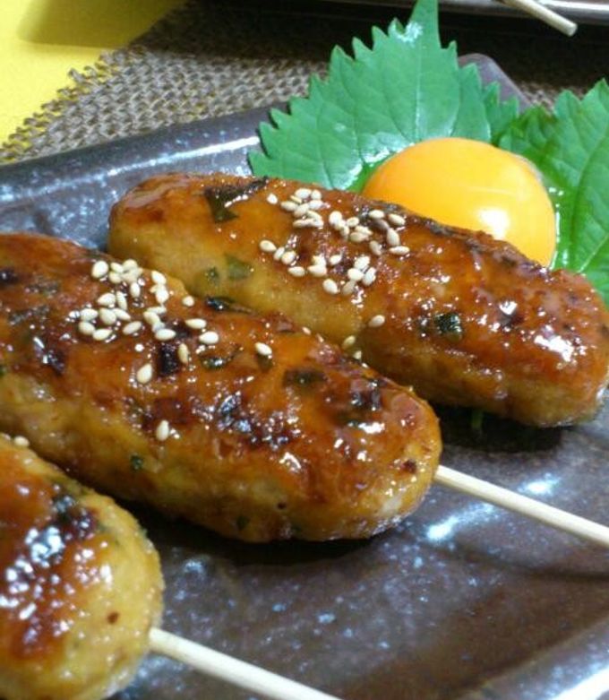 おからを使って*大葉とチーズ入り鶏つくね-レシピのメイン写真