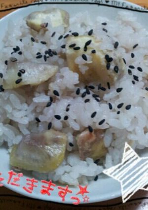 ホクホク栗ご飯-レシピのメイン写真