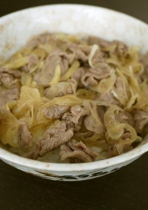 レンジで簡単美味♪　楽うま牛丼❀-レシピのメイン写真